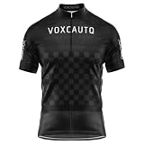 VOXCAUTQ Herren Fahrrad Trikot Kurzarm,Herren Fahrradtrikot,Rennrad Trikot Herren,MTB Radtrikot,Atmungsaktiv Und Schnelltrocknend,Fahrrad-T-Shirt (XL,Typ-3)