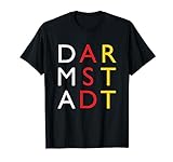 Darmstadt Shirt Retro Geschenk Deutschland Vintage Darmstadt T-S