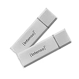 Intenso Ultra Line, 2x 64GB Speicherstick, USB 3.2 Gen 1x1, silb