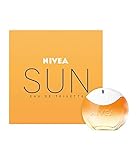 NIVEA SUN Eau de Toilette, Parfum mit dem Original Sonnencreme Duft, sommerlicher und erfrischender unisex, im ikonischen Parfüm-Flakon (30 ml)