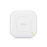 Zyxel Echter WiFi 6 AX1800 WLAN-AP (802.11ax Dual-Band), 1,77 Gbit/s mit Quad-Core-CPU und Dual 2x2 MU-MIMO-Antenne, verwaltbar über Nebula App/Cloud oder Standalone [NWA110AX]