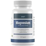 Tri-Magnesium Dicitrat- 2010mg Magnesiumcitrat, 322mg elementares Magnesium pro Tagesdosis von EXVital. Hoch konzentriert, 180 Kapseln, Premiumqualität, kein Magnesiumstearat, vegan, 1er Pack (156g)