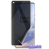 Zerrshoo Schutzfolie für Oneplus 8 Pro Sichtschut, für Oneplus 8 Pro Flexibilität TPU Folie Privacy [ ist nicht gehärtetes Glas ] 1 Stück. Anti-Kratzen Anti-Spy Schutzfolie für Oneplus 8