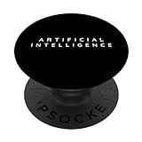 Bücher über künstliche Intelligenz / AI Sci Fi Filme PopSockets mit austauschbarem PopGrip