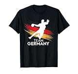 Handball Deutschland Trikot Handballspieler Handballspiel T-S