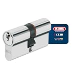 ABUS Profil-Zylinder C73N 30/30 SB - Türschloss mit Not- und Gefahrenfunktion - für Haustüren und Wohnungstüren - inklusive 5 Schlü