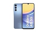 Samsung Galaxy A15 5G Smartphone, Simlockfrei ohne Vertrag, Android-Handy, Schnellladefunktion, 128 GB, Blue, 2,5 Jahre Herstellergarantie [Deutsche Version]