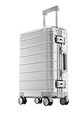 Xiaomi Mi Metal Carry-on Luggage 20' (31 Liter) Hartschalen Trolley Koffer Rollkoffer aus hochwertiger Aluminium/Magnesium Legierung mit 4 Rollen und zweifachem TSA-Zahlenschloss, TSA-geprü