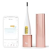 Basaltemperatur Thermometer Kinderwunsch Fruchtbarkeitsthermometer für Fruchtbarkeit- und Eisprung-Tracking (Gold)
