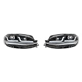 Osram LEDriving LED Scheinwerfer für VW Golf 7.5, Golf VII Facelift, Black Edition, Halog
