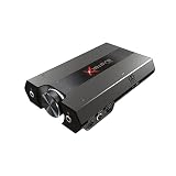 Sound BlasterX G6 7.1 HD externe Gaming-DAC- und USB-Soundkarte mit Xamp-Kopfhörerverstärker kompatibel mit PS4, Xbox One, Nintendo Switch und PC