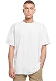 Build Your Brand Herren T-Shirt Heavy Oversize Tee, Basic T-Shirt für Männer, Oversized Fit, Baumwolle, XXL, W