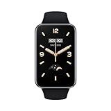Xiaomi Band 7 Pro Smartwatch mit GPS (Global Version), Gesundheits- und Fitness-Aktivitätstracker, High-Res, AMOLED-Bildschirm, Herzfrequenz und SPO-Überwachung, 12 Tage Akku-Smartwatch, Schw