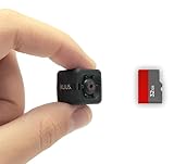 KUUS.® C1 Mini Überwachungskamera 2,3 cm | Kamera überwachung innen mit Nachtsicht & Bewegungsmelder | Full HD 1080P Micro Camera ohne WLAN mit aufzeichnung 32-GB SD Speicherkarte für I