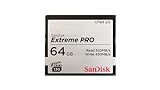 SanDisk Extreme Pro CFast 2.0 Speicherkarte 64 GB (Für Kameras und Camcorder, VPG-130 für 4K Videos, Datenübertragungs mit 525 MB/s, Schreiben mit 430 MB/s)