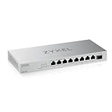 Zyxel 8-Port 2.5G Multi-Gig Unmanaged Switch mit 1 x 10G SFP+ | Tisch- oder Wandmontage [XMG-108]