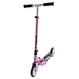 STIGA Tretroller Scooter Cruise 145-S Premium City-Roller für Erwachsene, Jungen und Mädchen ab 7 Jahre, Höhenverstellbar und Klappbar mit Große Räder - Pink