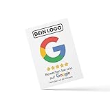 Google Bewertungskarte mit QR Code (250)