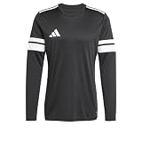 adidas Herren SQUADRA25 Jersey Long Sleeve, Black/White, XXL