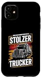 Ohne mich kommt hier nix an Stolzer Trucker Hülle für iPhone 11