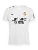 Real Madrid T-Shirt für Erwachsene, 1. Team 25-26, Unisex, Erw