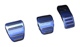 Accelerator Bremse Fußplatten Für Chery Für Tiggo 7 8 Pro Plus 2 3X 4 5X M Ax 2016-2025 Kraftstoff-, Brems- Und Kupplungspedalabdeckungen(MT 3PCS Blue)