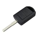 Schlüsselgehäuse für Autoschlüssel mit 2 Tasten, kompatibel mit Autoschlüsseln der Modelle: Opel Corsa, Combo, Meriva, Tig