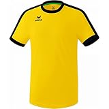 Erima Unisex Erwachsene Retro Star Trikot (3132123), gelb/schwarz, XL