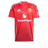 adidas Manchester United Herren Heimtrikot 2024 2025 Erwachsene, rot, S