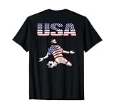 Fußball-Fans Trikot mit USA-Flagge T-S