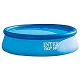Intex Easy Set Pool - Aufstellpool, Blau, 366cm x 366cm x 76