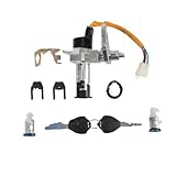 Zündschlüsselschalter Für GY6 4-Takt 150C Falcon Scooter Moped Für Tank Für Racer Universal Motorrad Zündschloss Schloss Start Key Lock S