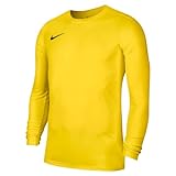 Nike Jungen Y Nk Df Park Vii JSY Langarmes Trikot, Tour Yellow/Black, M EU