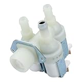 DL-pro Magnetventil kompatibel mit Miele 1678013 Ventil Wasserventil Zulaufventil Einlaufventil dreifach 90° 10,5mm mit Reduzierung für Waschmaschine Waschtrockner Wäschetrockner Trock