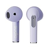 Sudio N2 Purple Haze - True Wireless Bluetooth Open-Ear Earbuds,Multipoint-Verbindung, integriertes Mikrofon für Anrufe, 30 Stunden Akkulaufzeit mit Ladehülle, IPX4 wasserfest, USB-C, kabelloses L