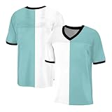 Personalisiertes Baseball Trikot,Mit Eigenem Namen Nummer & Logo,Trikot Für Erwachsene Und Kinder Unisex Individuelles Fußballtrikot Fußballtrikot Baseball Shirt Damen(8)