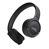 JBL Tune 520 BT Wireless On-Ear Kopfhörer – Mit JBL Pure Bass Sound, Bluetooth und leichtem, faltbarem Design – Bis zu 57 Stunden Musikwiedergabe – Schw