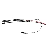 HAWK'S WORK Bürstenloser ESC, Superleichter und Kleiner 20A Drehzahlregler für mehrmotorige Drohnen RC-Flugzeuge (Halblötig + ohne BEC)(1 STCK)
