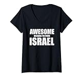 Israelisches Reisezubehör Israel Bürger T-Shirt mit V