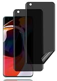 Sichtschutz Schutzfolie für Xiaomi Mi 10/Mi 10 Pro [2 Stück],Privacy Schutzfolie,Sichtschutzfolie,Kratzfest,Anti-Fingerprint,Blasenfrei,Anti-Spy Flexibler TPU Displayschutzfoli für Xiaomi Mi 10/10
