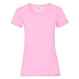 Fruit of the Loom - Lady-Fit Valueweight T - Modell 2013 M,Light Pink