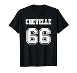 Chevelle 66 Old School Muscle Car im Trikot-Stil von 1966 T-S