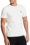 Lyle & Scott T-Shirt Herren | mit Rundhals-Ausschnitt und kurzen Ärmeln | mit goldenem Adler-Logo auf der Brust | XL , 626 W