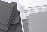 nattmann PVC Platte Hart weiß 2-25 mm Zuschnitt TOP QUALITÄT von SIMONA® RÖCHLING® TROVIDUR® (2 mm, 495 x 495 mm) - nach Maß/Wunschmaß mög