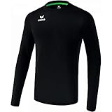 LIGA Trikot Erima Herren Langarm (3141821), schwarz, L