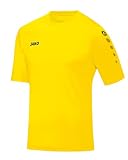 JAKO Unisex Kinder Team (Kurzarm) Fußballtrikot, Citro, 104 EU