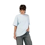 Fox Racing Damen W Wordmark Os Ss Tee, Blassblau, Groß