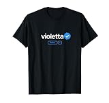 Violetta Vorname Verifiziertes Abzeichen Soziale Medien Violetta T-S