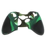 Schützende Silikon Haut Fall Abdeckung für Xbox 360 Game Controller - Greenblack