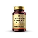 SOLGAR® Coenzym Q10 Ubiquinol |100 mg pro Tagesportion| Hohe Bioverfügbarkeit | Aus natürlichem Olivenöl | Nicht-oxidierte Form des Coenzyms Q10 |50 Softgel-Kapseln für 50 Tag